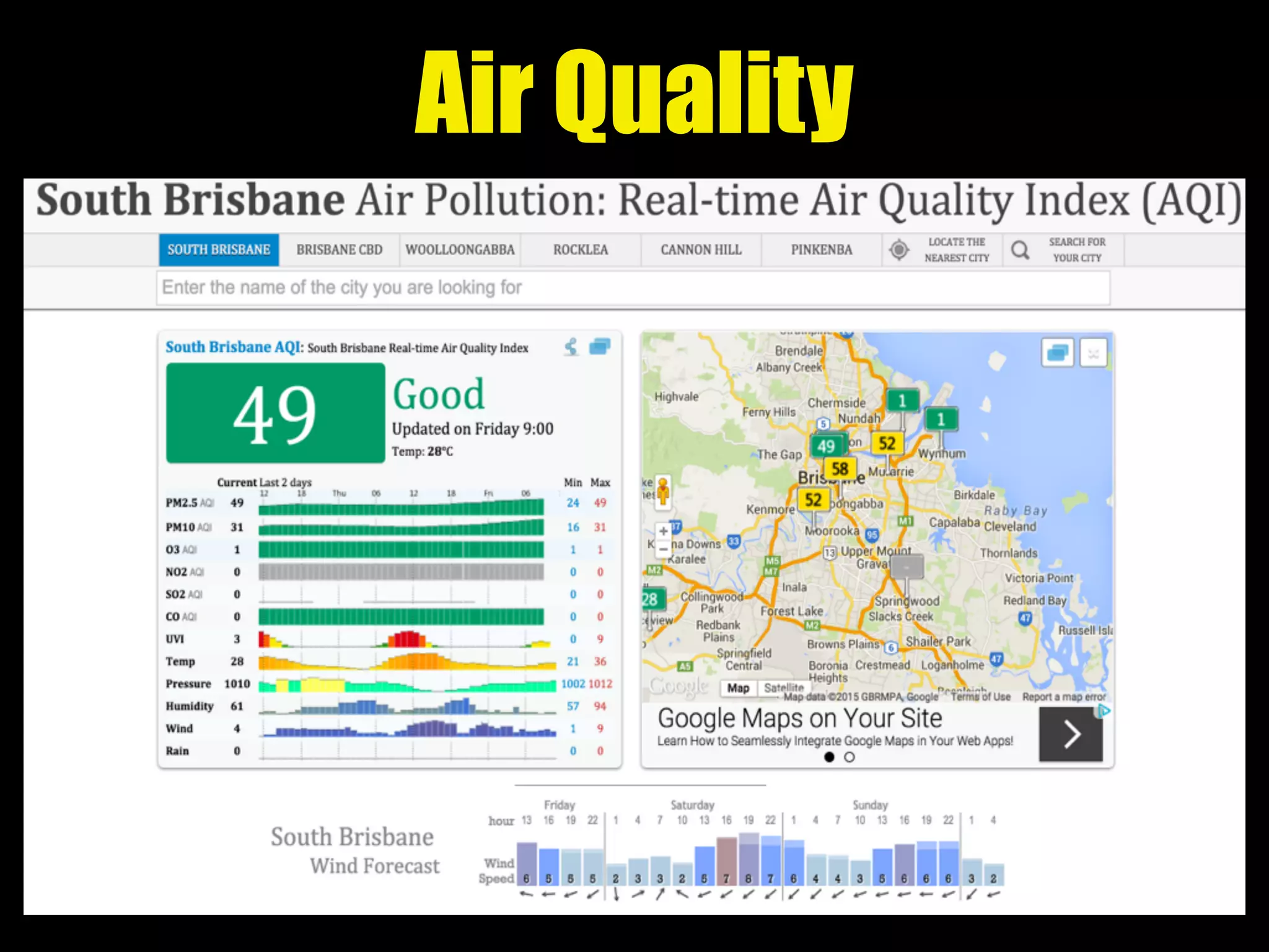 Air Quality
 