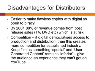 Digital Technologies And Film