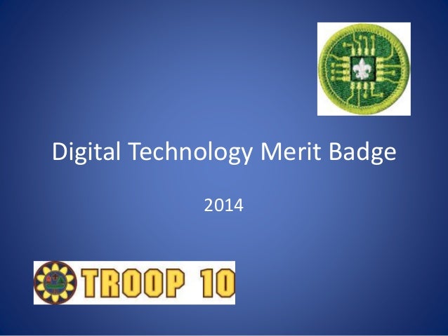 digital technology merit badge digital technology merit badge