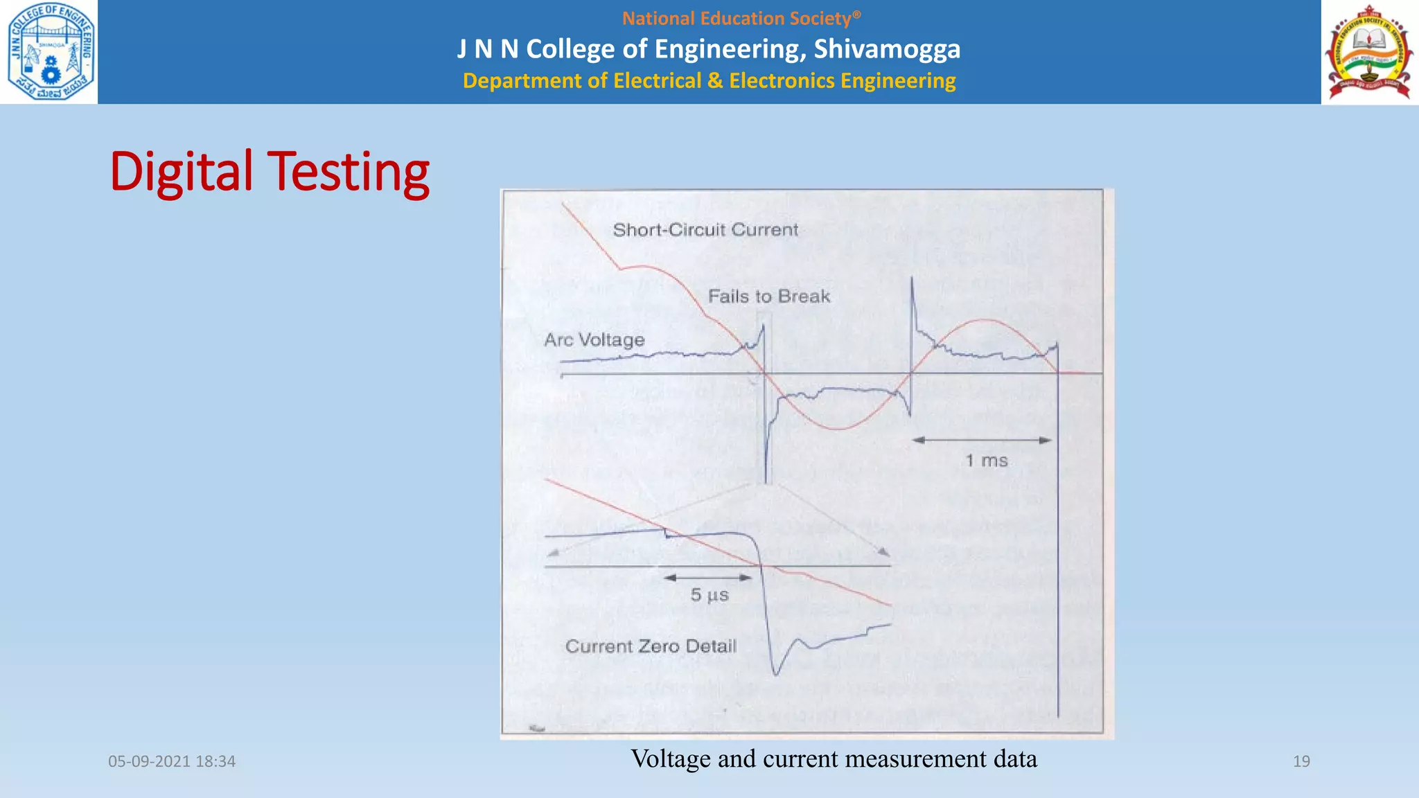 Digital testing of high voltage circuit breaker seminar ppt | PDF ...