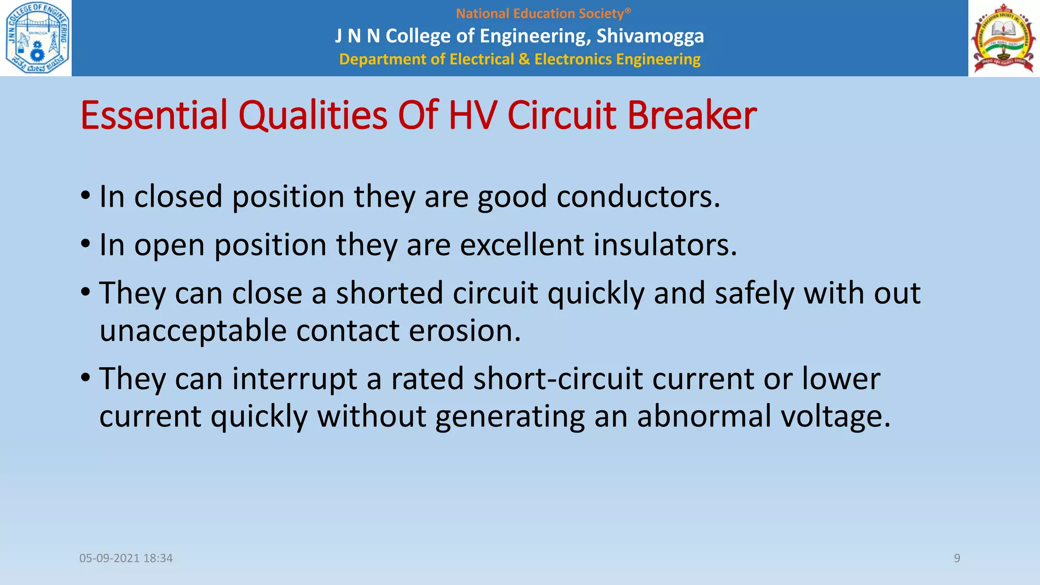 Digital testing of high voltage circuit breaker seminar ppt | PDF ...