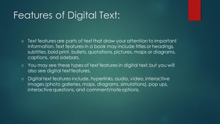 Digital Text | PPT