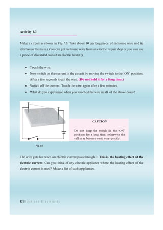 digital text on topic electricity class 10 physics