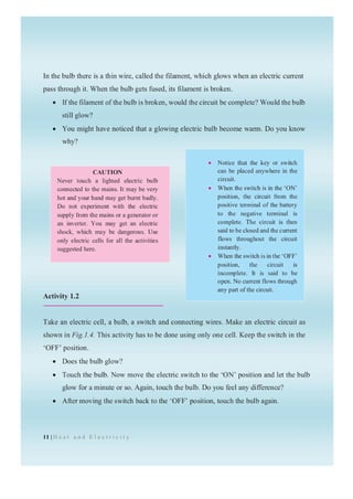 digital text on topic electricity class 10 physics