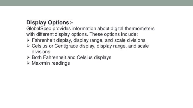 about digital thermometer