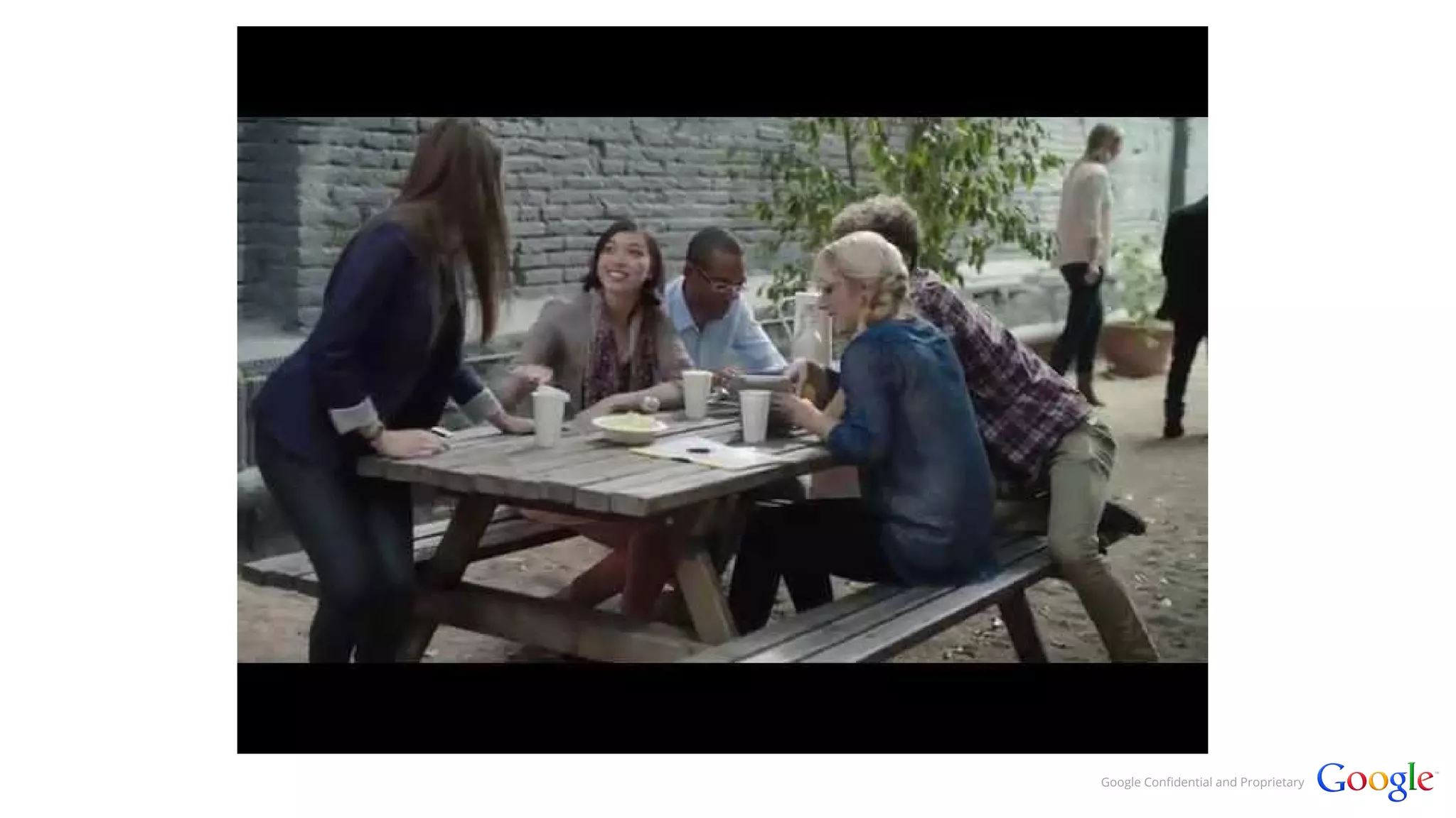 Google Confidential and Proprietary 
 