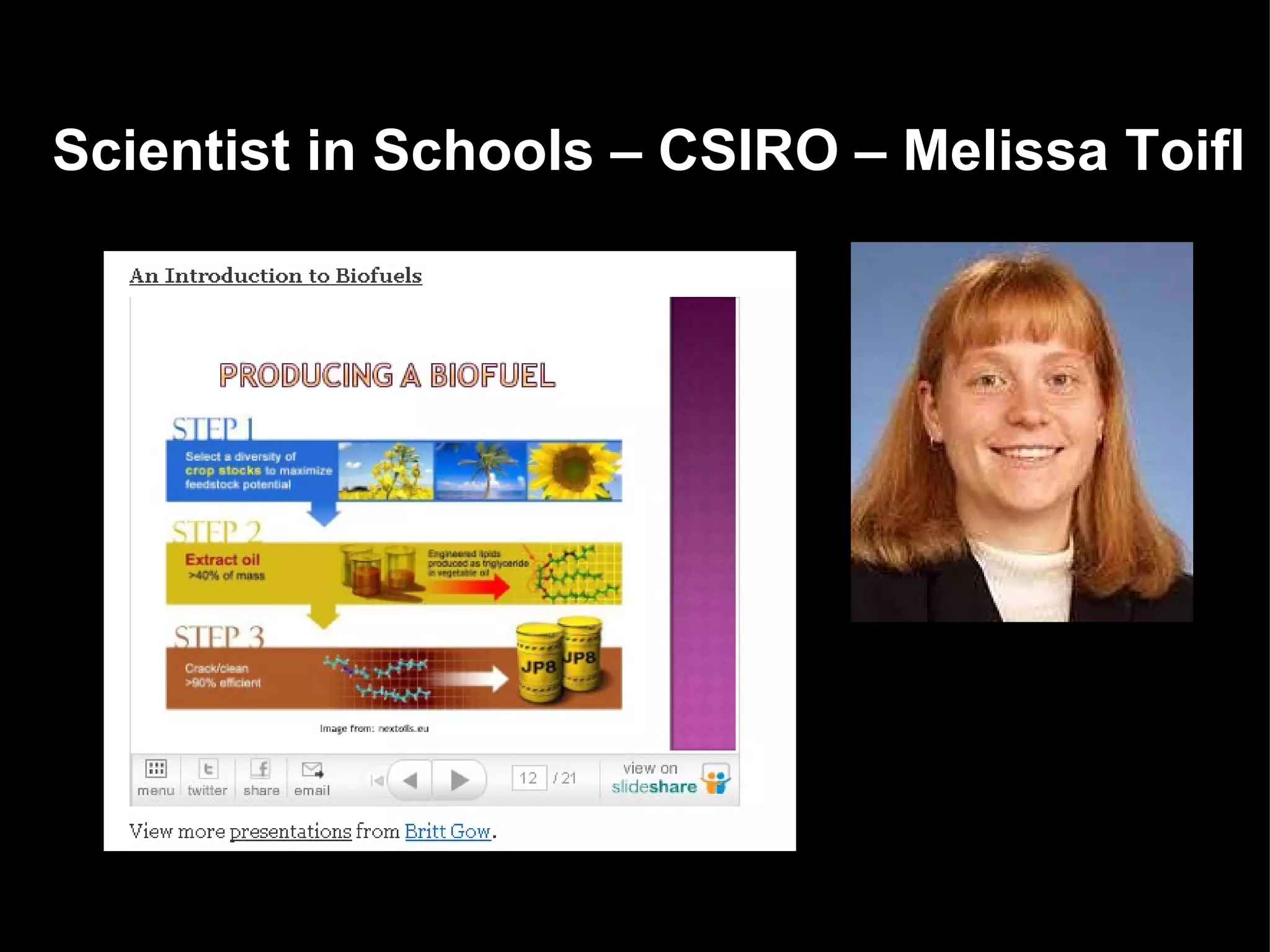 Scientist in Schools – CSIRO – Melissa Toifl 