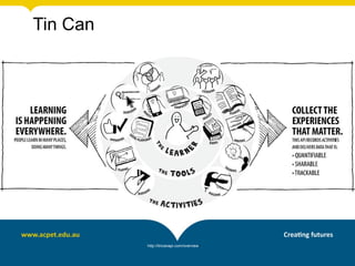 Tin Can
http://tincanapi.com/overview/
 