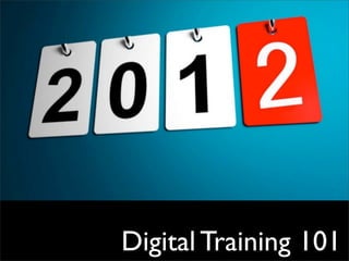 Digital Training 101
 