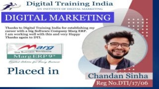 Digital Training India placed Student's 