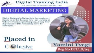 Digital Training India placed Student's 