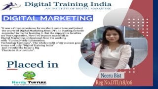 Digital Training India placed Student's 