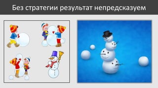 Без стратегии результат непредсказуем

 