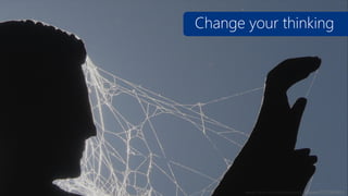 Change your thinking

www.flickr.com/photos/oriol_gascon/2172565951

 