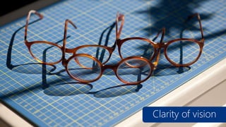 Clarity of vision

 