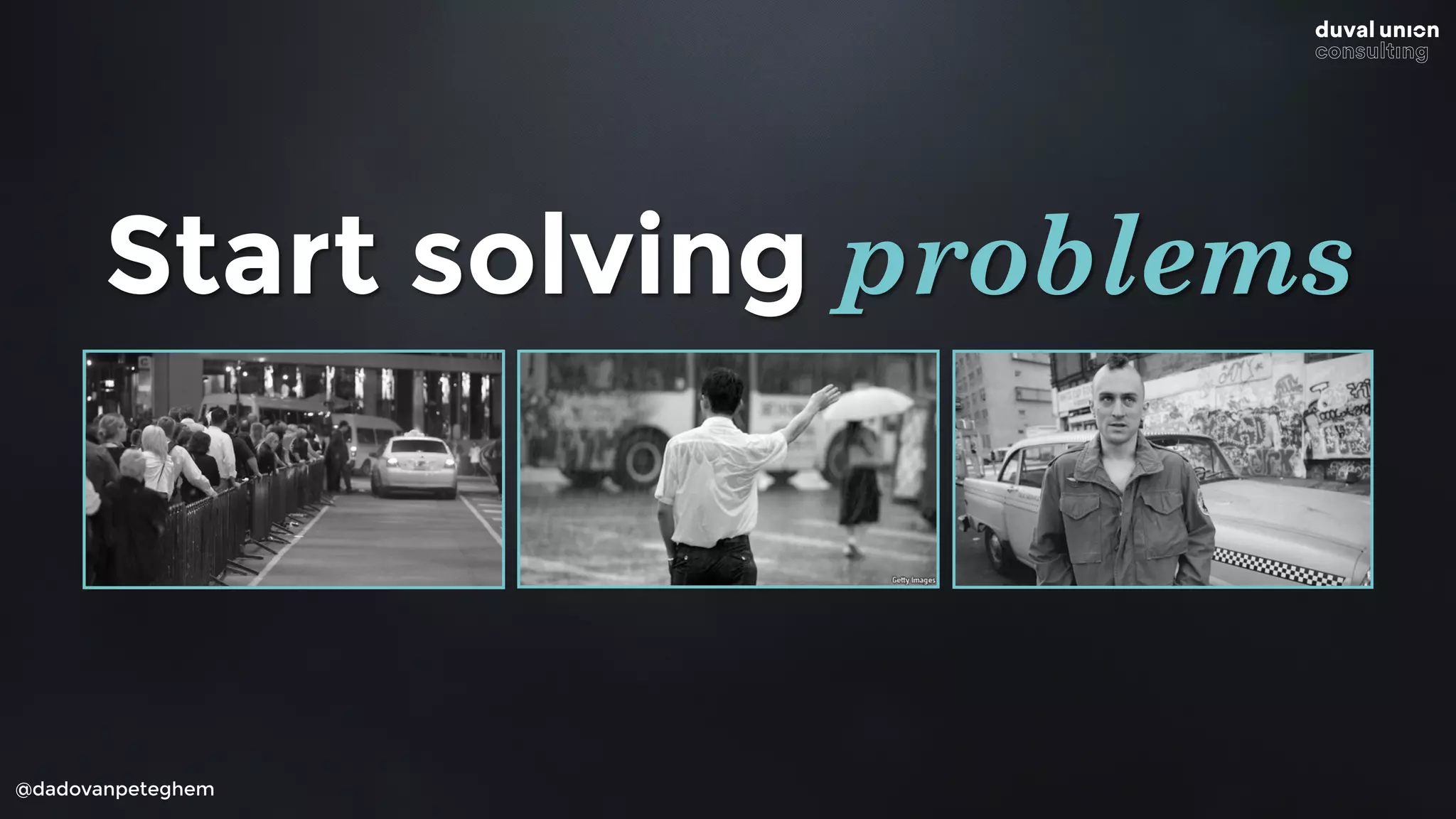 @dadovanpeteghem
Start solving problems
 