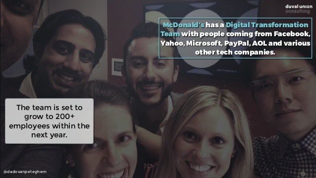 @dadovanpeteghem
INSIDE OBAMA’S STEALTH STARTUP
President Obama has quietly recruited top tech
talent from the likes of Go...