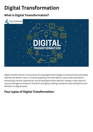 Embracing the Future: The Power of Digital Transformation | PDF
