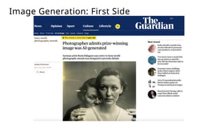 Image Generation: First Side
Andrew Ng
 