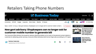 Retailers Taking Phone Numbers
 