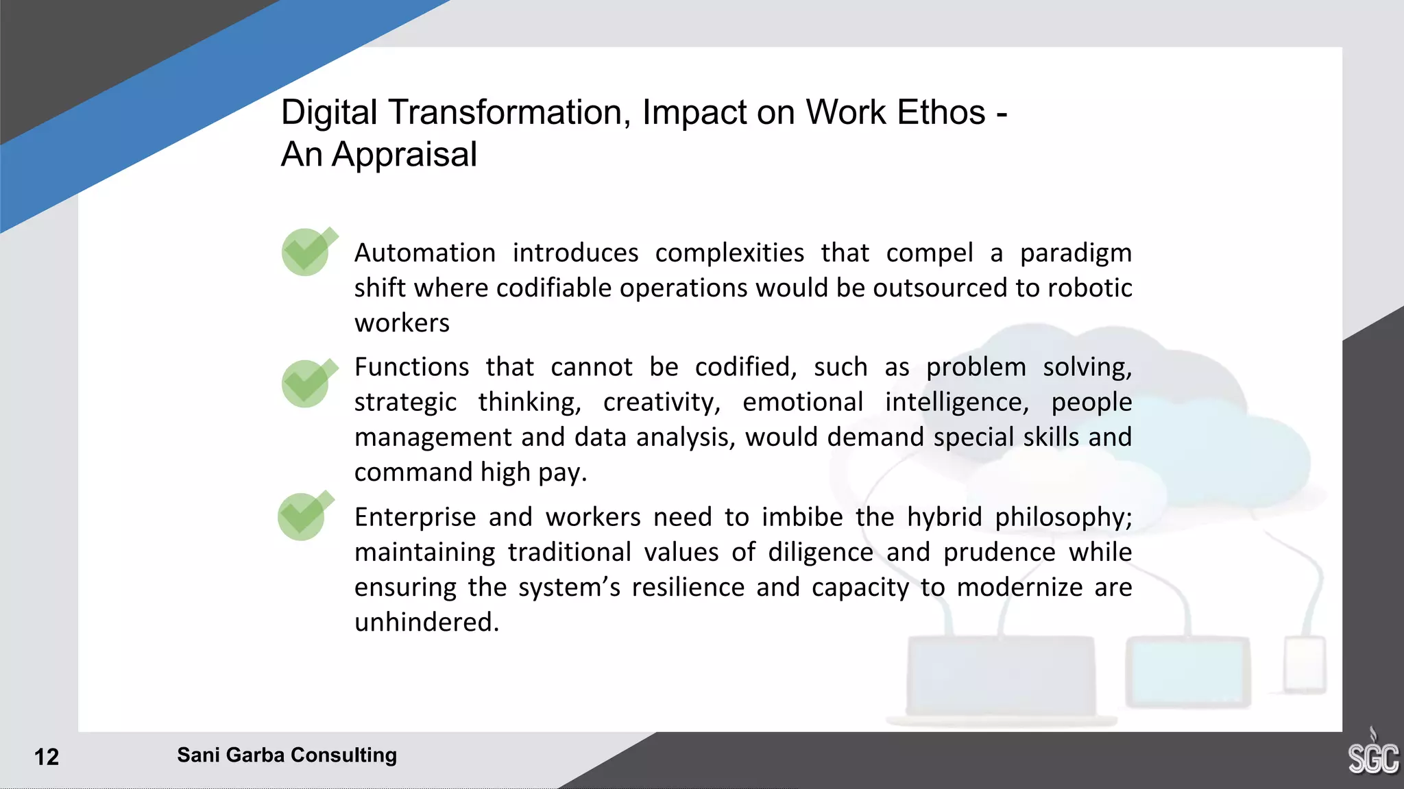 Digital Transformation: A Case for Modern Workplace | PPTX