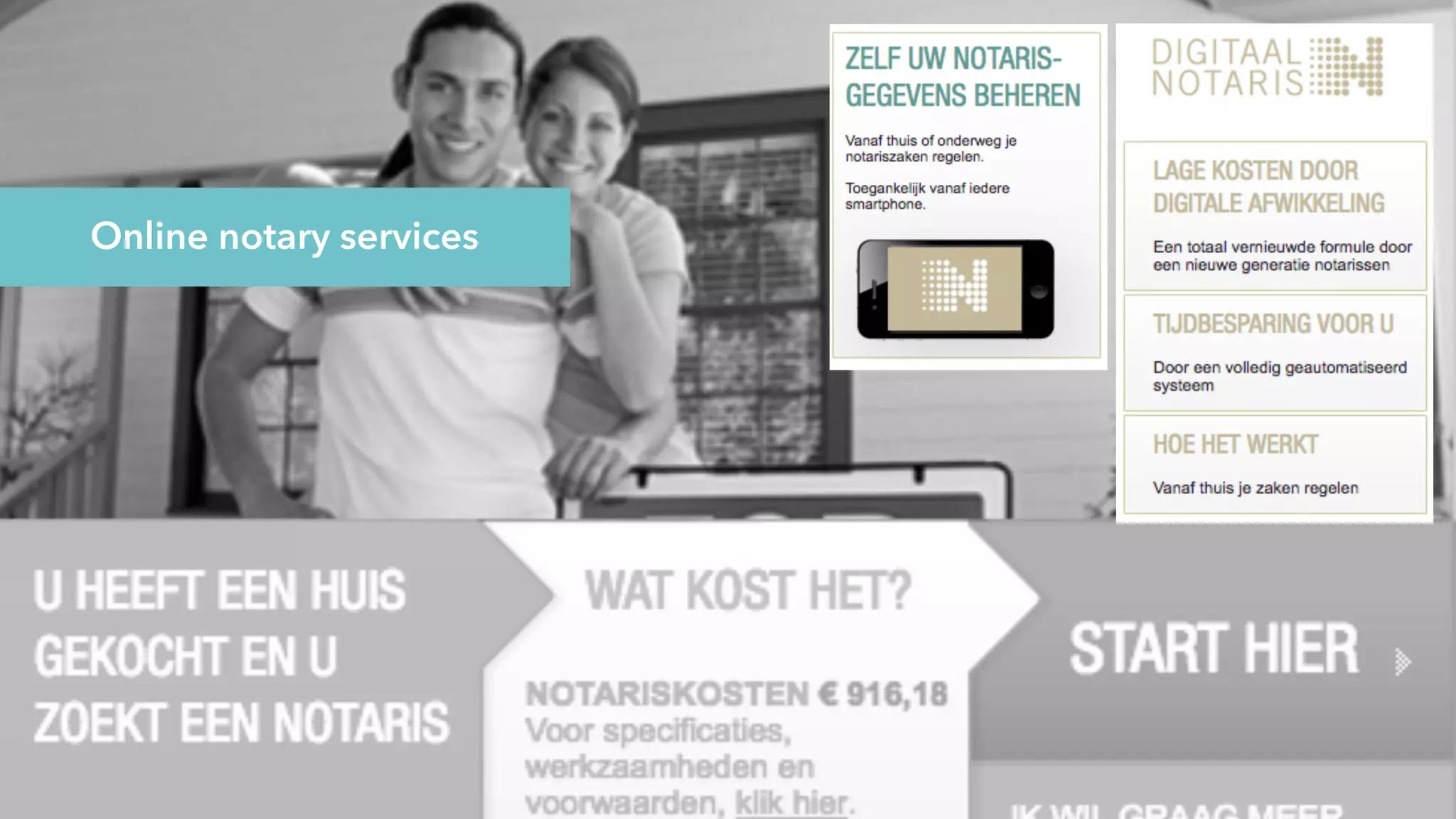 Online notary services
 