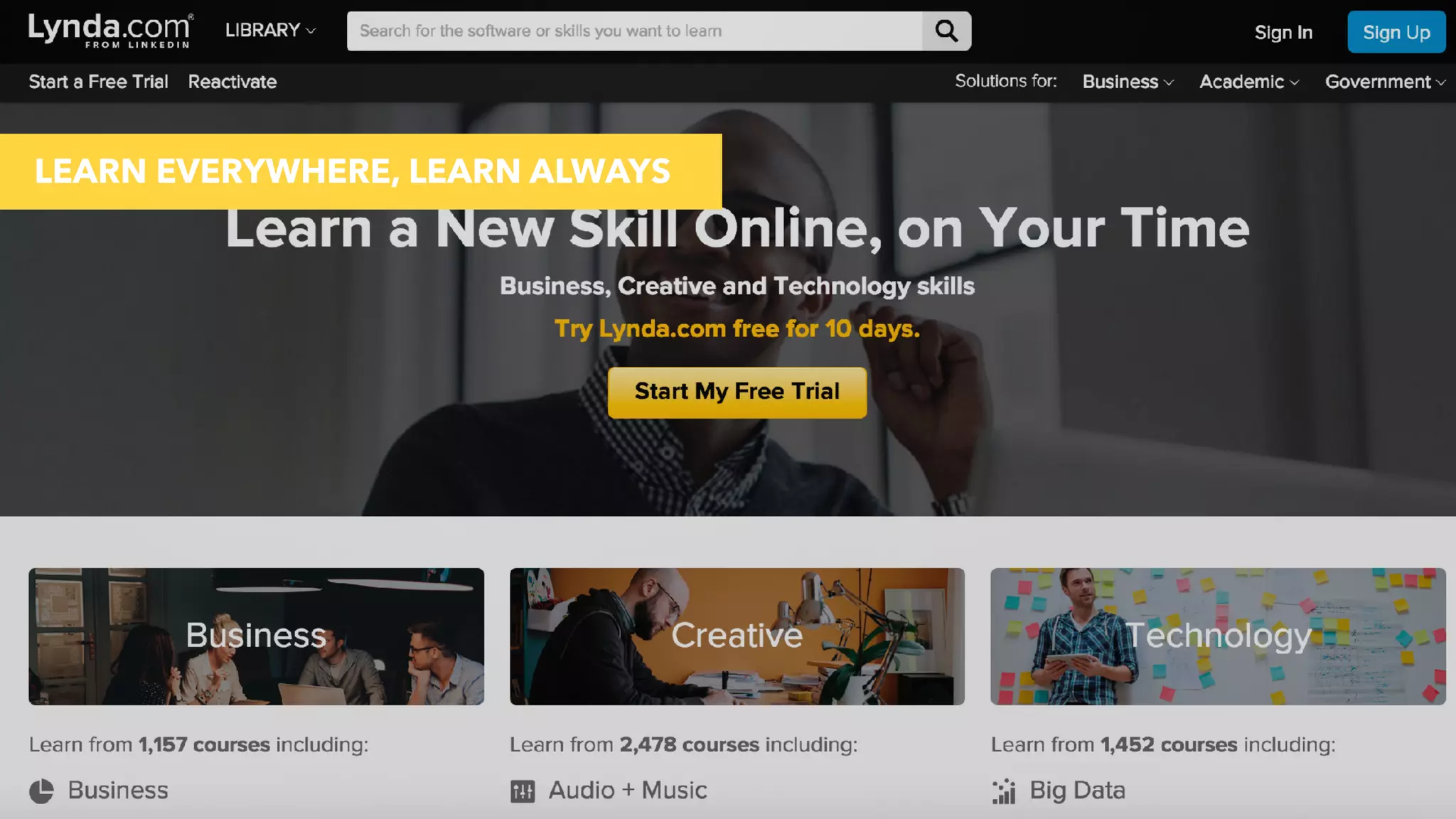 @jcaudron@jcaudron
LEARN EVERYWHERE, LEARN ALWAYS
 