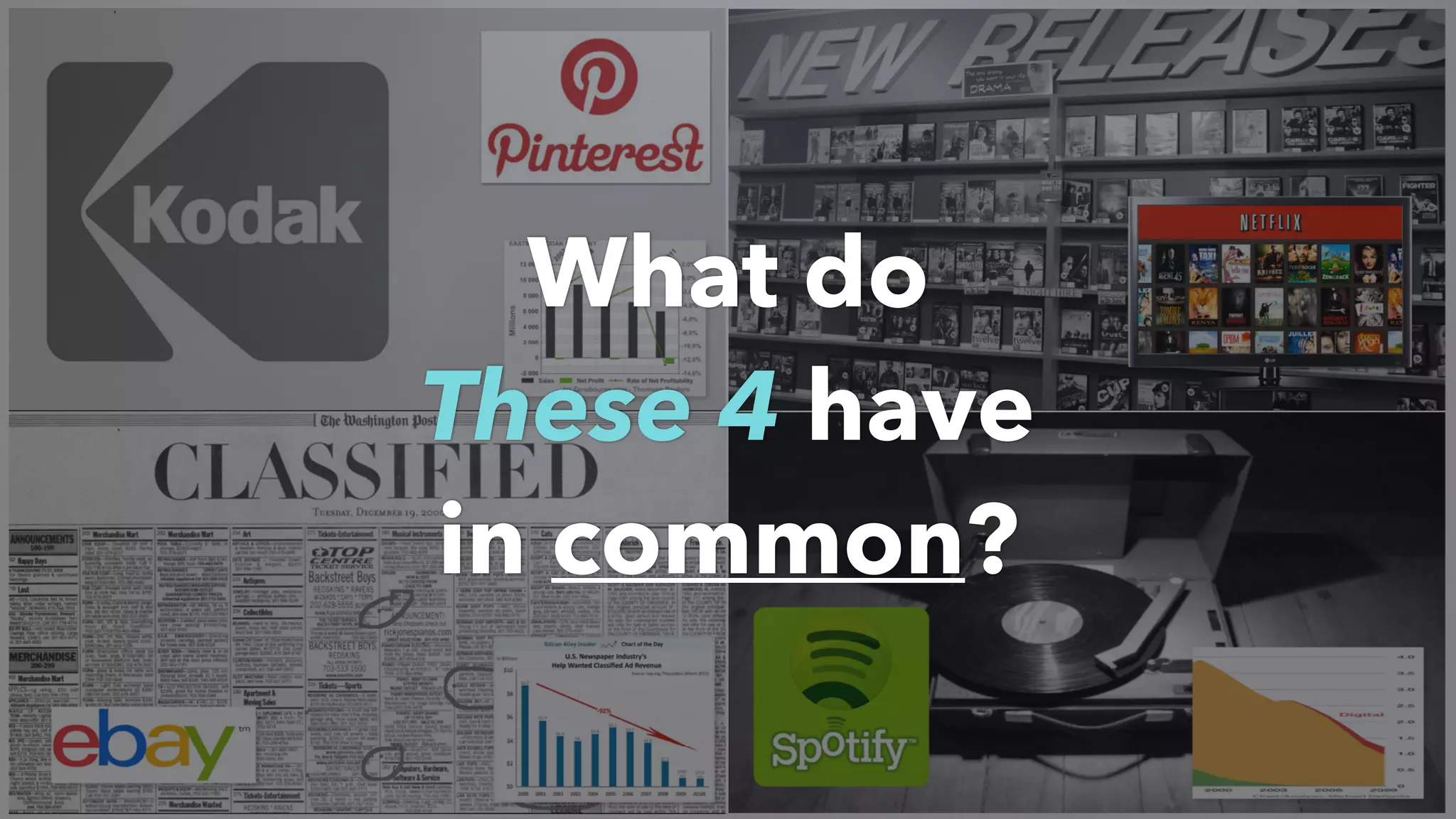 What do
These 4 have
in common?
 