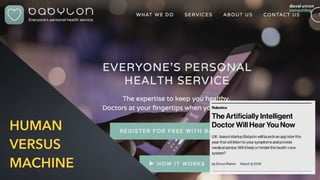 @jcaudron@jcaudron
HUMAN
VERSUS
MACHINE
 