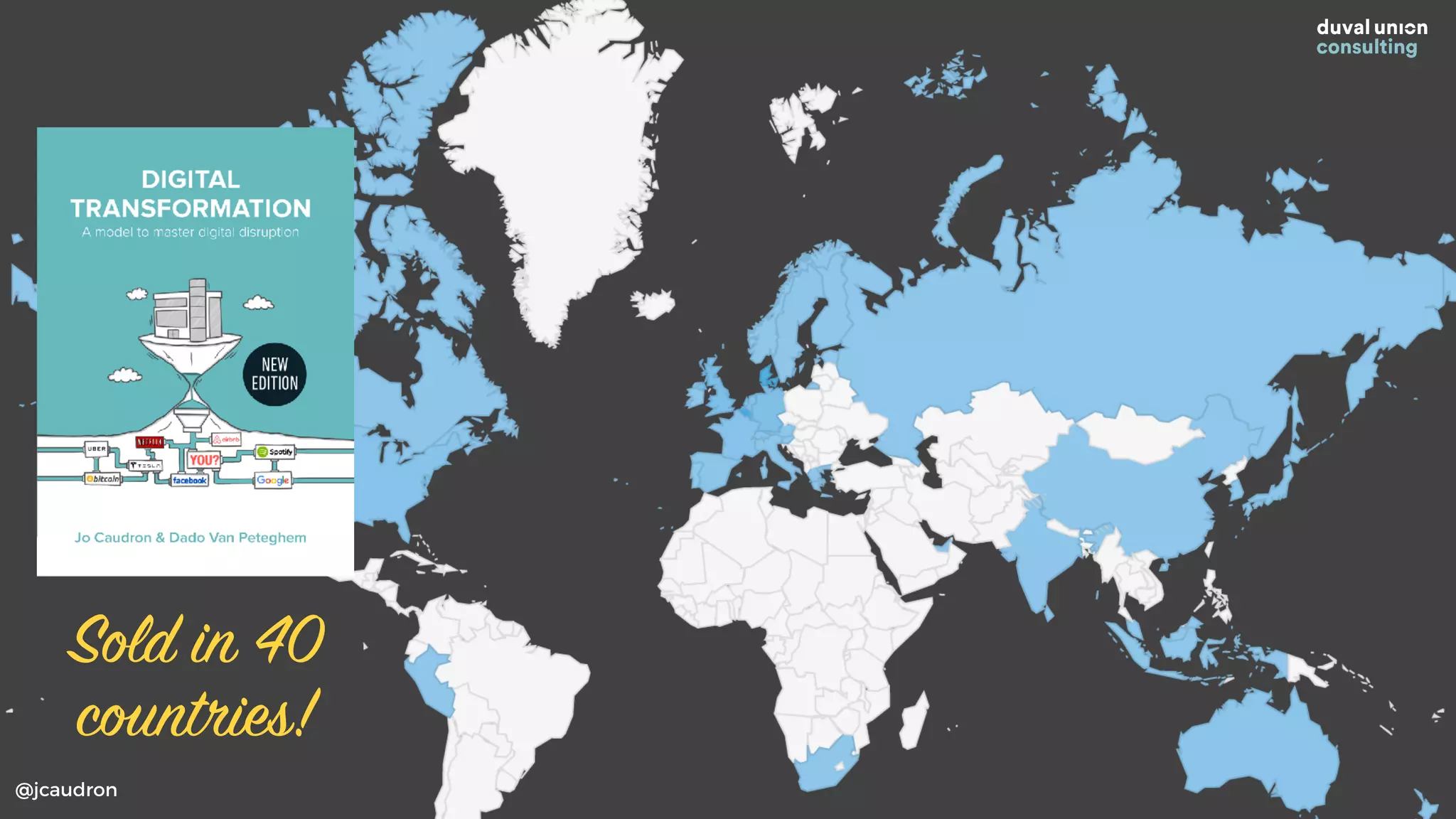 Sold in +45
countries!
BUY NOW! www.digitaltransformationbook.com
 