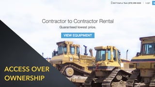 ACCESS OVER
OWNERSHIP
 