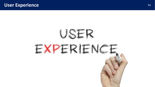 54User Experience
 