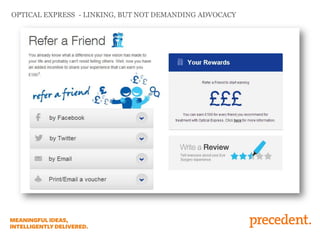 OPTICAL EXPRESS - LINKING, BUT NOT DEMANDING ADVOCACY
 