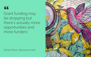 There’s a growing
appetite… but at the
moment I don’t think
we’re at the hungry
stage consistently
across the sector yet”
Zoe Amar,
Digital marketing consultant
“ 	

Credit Jack Fiallos
 