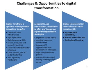 Digital transformation and good governance | PPTX