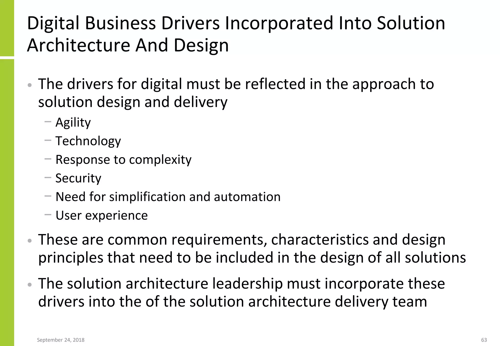 Digital Transformation And Solution Architecture | PDF