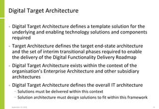 Digital Transformation And Solution Architecture | PDF