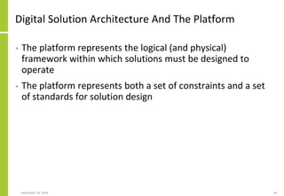 Digital Transformation And Solution Architecture | PDF