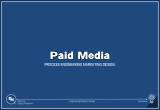 Slide 326
Paid Media
PROCESS ENGINEERING MARKETING DESIGN.
Engineering Business Change
1 Content Navigation
Innovation
 