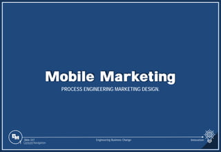 Slide 337
Mobile Marketing
PROCESS ENGINEERING MARKETING DESIGN.
Engineering Business Change
1 Content Navigation
Innovation
 
