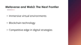 Digital Transformation in 2024 Embracing Emerging Technologies for ...