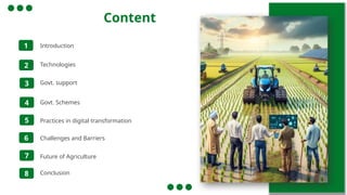 Digital transformation in agriculture for sustainable management by ...