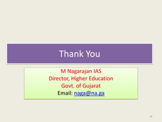 Digital Transformation in Higher Education M Nagarajan IAS | PDF