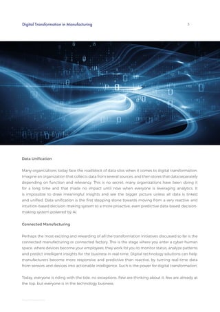 Digital Transformation in Manufacturing - A Whitepaper by RapidValue Solutions