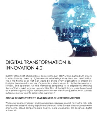 Digital transformation & innovation (2020) | PDF