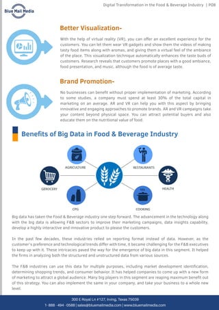 Digital Transformation in the Food & Beverage Industry | PDF