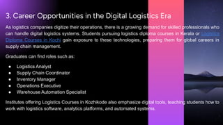 Digital Transformation in the Logistics Industry | PDF