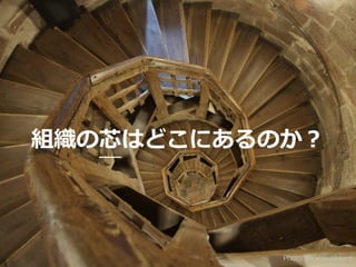 Photo on VisualHunt
組織の芯はどこにあるのか？
 