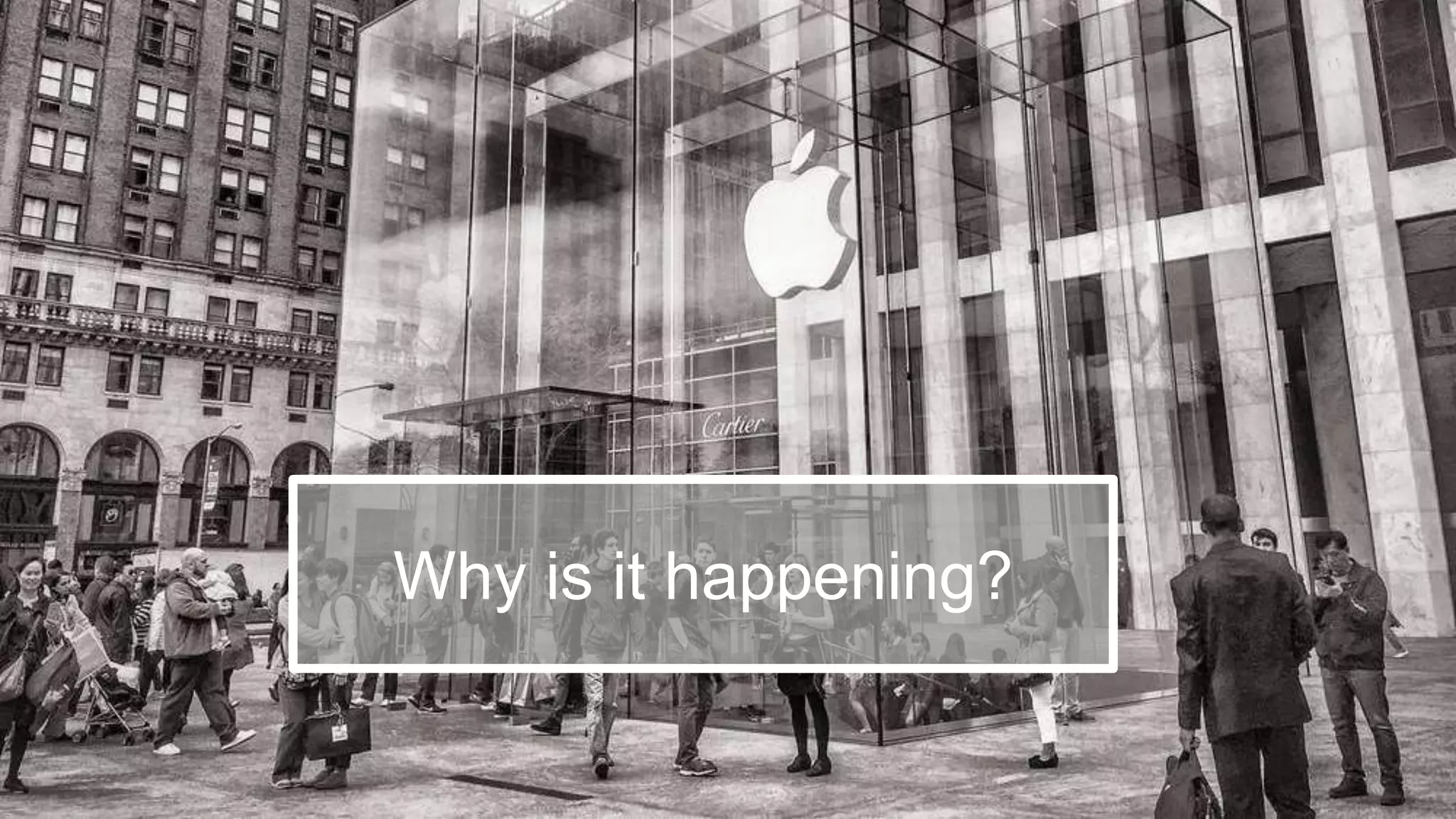 21
Why is it happening?
 