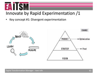 Digital transformation manager new role